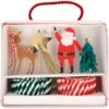 Kit 24 Pirottini E Stecchini Decorativi - Natale