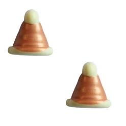 2 Cappelli Di Natale Ramati - Cioccolato Bianco