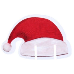 48 Segnabicchieri Cappello Di Babbo Natale