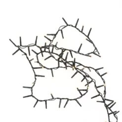 Ghirlanda Con Luci Per Albero Di Natale 500 LED (11 M) - Verde Natalizio