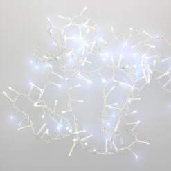 Ghirlanda Con Luci Per Albero Di Natale 500 LED (11 M) - Bianco