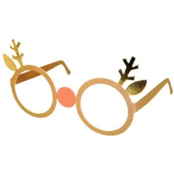 Meri-Meri 12 Occhiali Da Renna Di Natale - Cartone