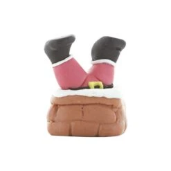 1 Babbo Natale Nel Camino 3 Cm - Zucchero