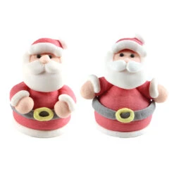 2 Babbo Natale Piccolo 4, 5 Cm - Zucchero