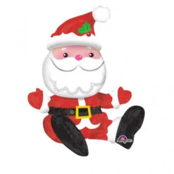 Palloncino Centrotavola Babbo Natale Seduto