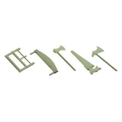 5 Decorazioni Strumenti Per Tronchetto Di Natale Decorative Oro