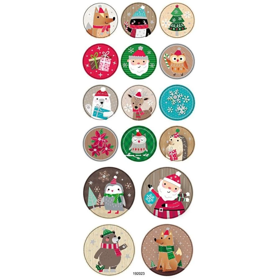 Adesivi Natale 2 Adesivi Natale - immagine 2