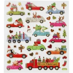 Adesivi - Macchine Di Natale