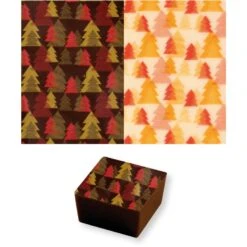 1 Foglio Transfer Albero Di Natale