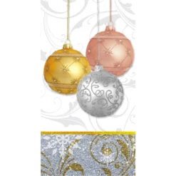 16 Tovaglioli Rettangolari Natale Scintillante