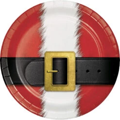 8 Piatti Cintura Di Babbo Natale