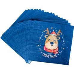20 Tovaglioli Di Natale - Renna -Meri-Meri Outlet 3760270203989 AK