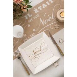 20 Tovaglioli C'era Una Volta Natale - Bianco -Meri-Meri Outlet 98 7473 AK