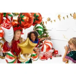 Palloncino Mylar Pallina Di Natale - 45 Cm -Meri-Meri Outlet FB115 05 H AK