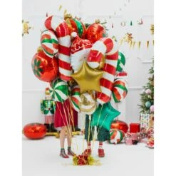 Palloncino Mylar Pallina Di Natale - 45 Cm -Meri-Meri Outlet FB115 06 H AK