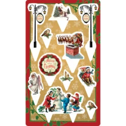 11 Decorazioni Per Torte Villaggio Di Natale Retrò -Meri-Meri Outlet M1624