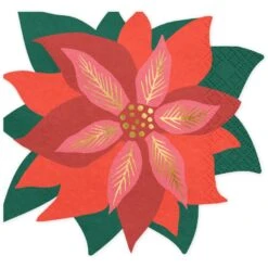 20 Tovaglioli Stella Di Natale