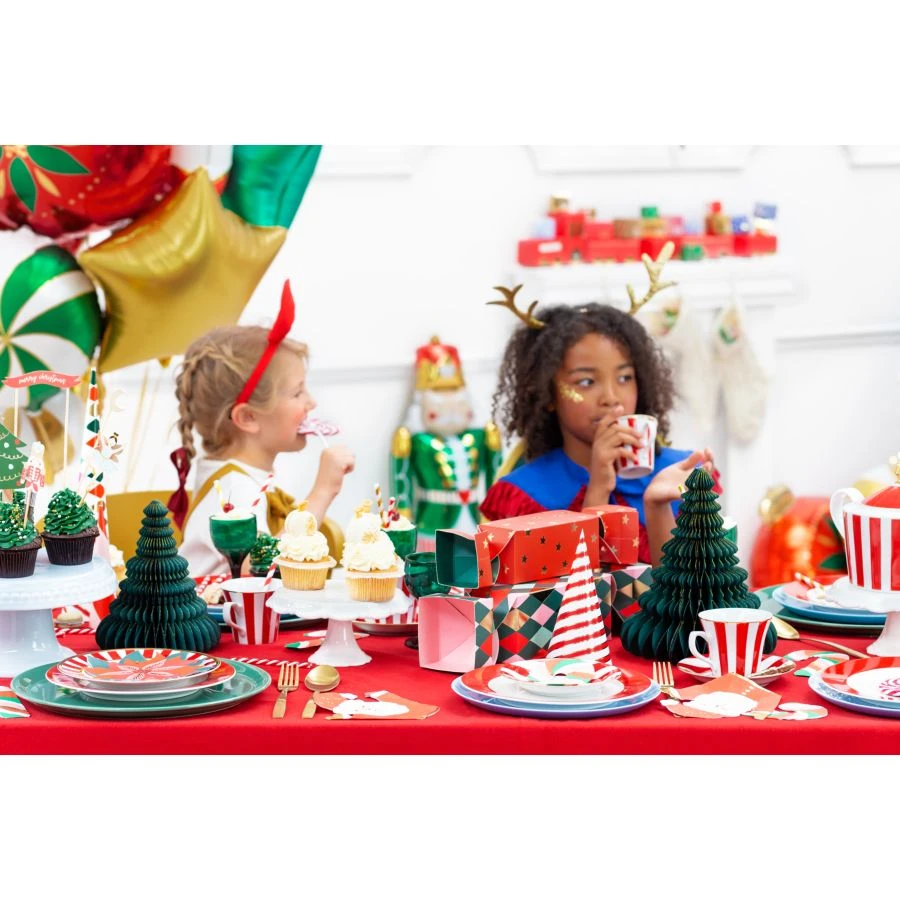 20 Tovaglioli Stella Di Natale 4 20 Tovaglioli Stella Di Natale - immagine 4