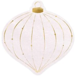 20 Tovaglioli Pallina Di Natale