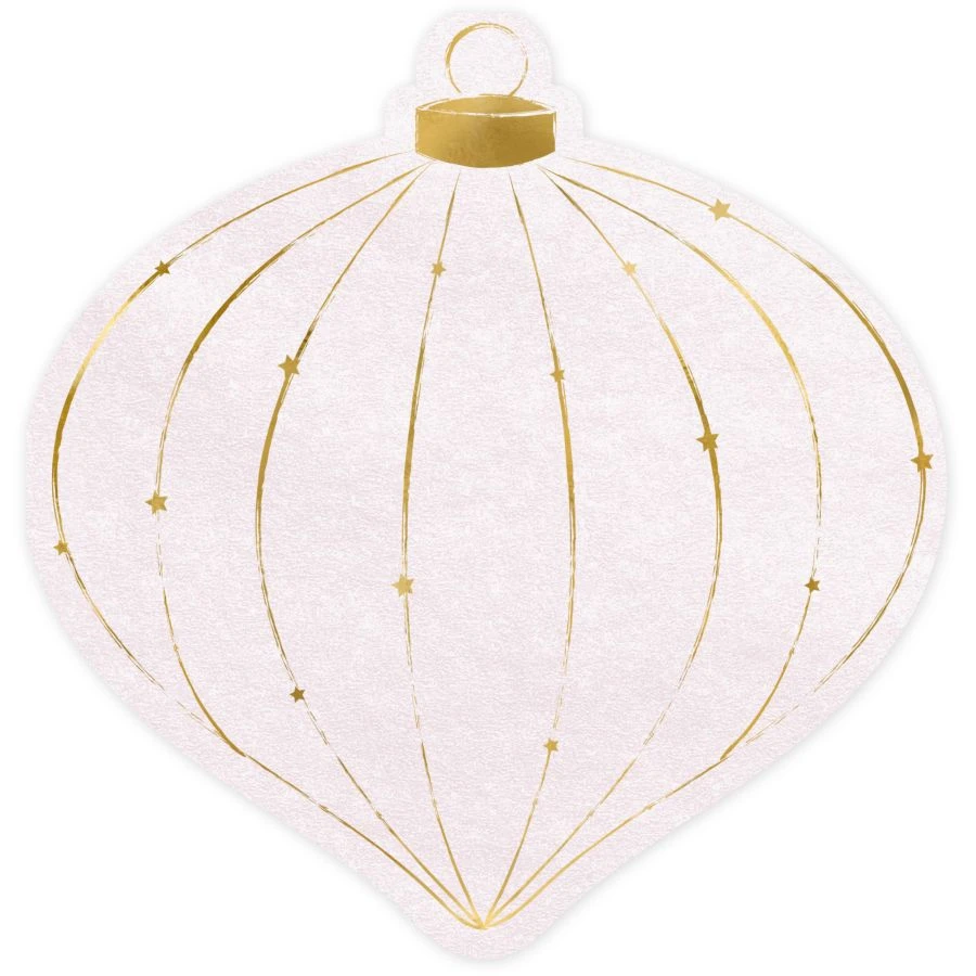 20 Tovaglioli Pallina Di Natale 1 20 Tovaglioli Pallina Di Natale