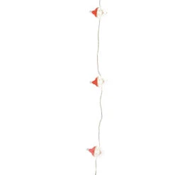 Festone Luminoso Con Babbo Natale 20 Micro LED (190 Cm)