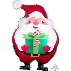 Palloncino Gigante Babbo Natale - 50 Cm