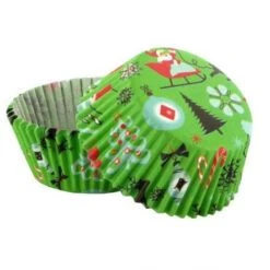 50 Pirottini Cupcakes - Verde Natale