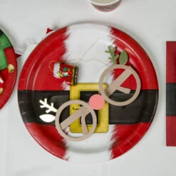 Meri-Meri 12 Occhiali Da Renna Di Natale - Cartone -Meri-Meri Outlet ceinture008 1