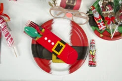 8 Piatti Cintura Di Babbo Natale -Meri-Meri Outlet ceinture009