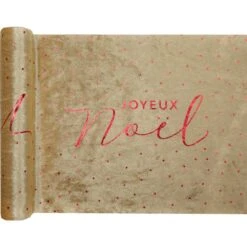 Runner Di Natale - Velluto Oro