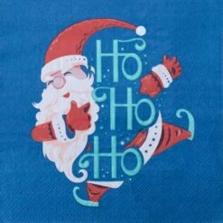 20 Tovaglioli Babbo Natale HOHOHO