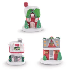 1 Casetta Natale - Zucchero / Gel