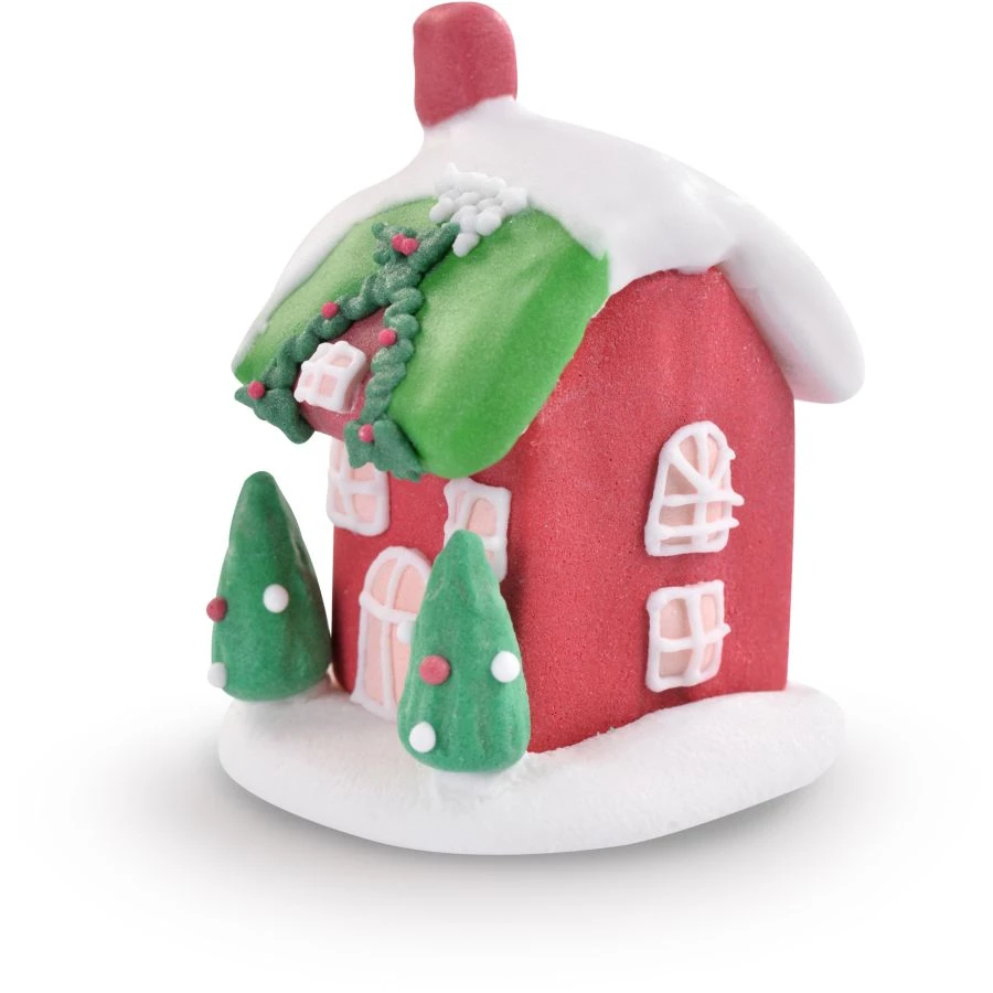 1 Casetta Natale - Zucchero / Gel 2 1 Casetta Natale - Zucchero / Gel - immagine 2