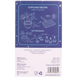 24 Pirottini Per Cupcake E Kit Di Decorazione - Natale Innevato -Meri-Meri Outlet noel 05
