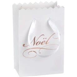 6 Sacchetti Regalo - C'era Una Volta Natale Bianco