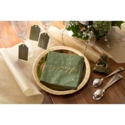 20 Tovaglioli Di Natale Verde 5 20 Tovaglioli Di Natale Verde -Meri-Meri Outlet serviettes 03